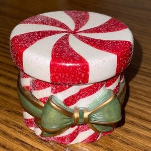 Peppermint Ceramic Tealight Candle